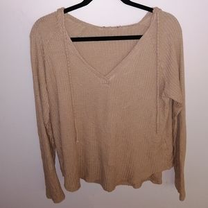 Beige light sweater